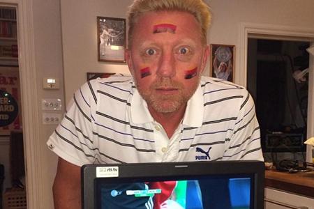 Boris Becker im WM-Fieber