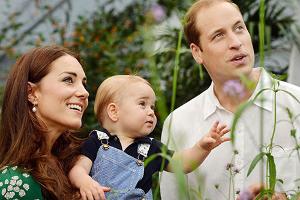 Stolze Eltern: Kate und William mit dem Geburtstagskind