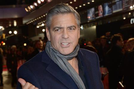 George Clooney auf der Premiere von 