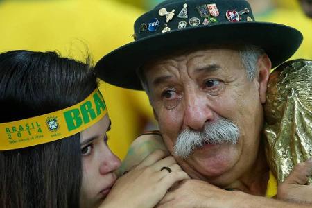 Dieses Bild sagt mehr als tausend Worte: Der Traum vom Titel im eigenen Land ist geplatzt