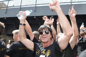 Jogi Löw feierte den WM-Titel ausgelassen