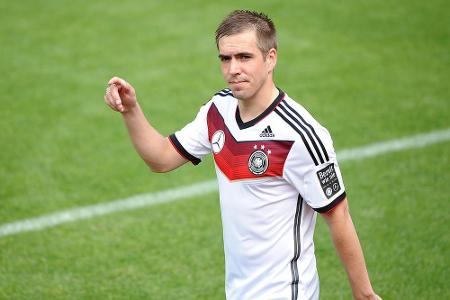 Philipp Lahm beendet nach 113 Spielen seine Karriere im DFB-Dress