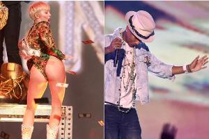 Miley Cyrus tanzt mit Pharrell Williams im Video zu "Come Get It Bae"
