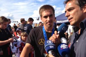 Philipp Lahm freut sich über die Rückkehr nach München