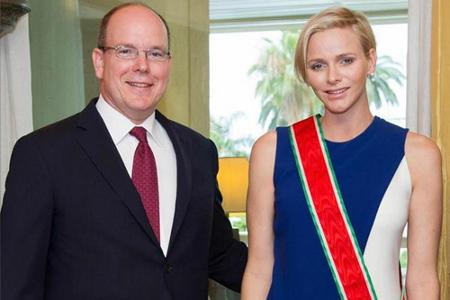 Das Fürstenpaar von Monaco: Albert II. und seine Frau Charlène