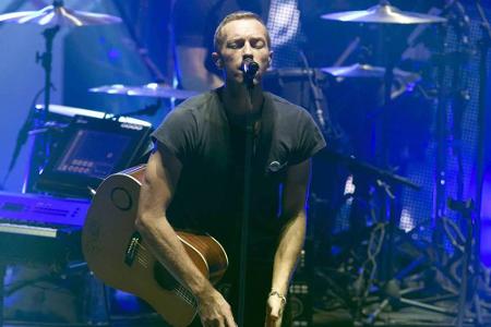 Drei Monate nach der Trennung: Coldplay-Sänger Chris Martin bei den 