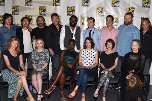 DieBesetzung von "The Walking Dead" auf der diesjährigen Comic Con