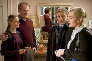 Jodie Foster, John C, Reilly, Christoph Waltz und Kate Winslet in "Gott des Gemetzels"
