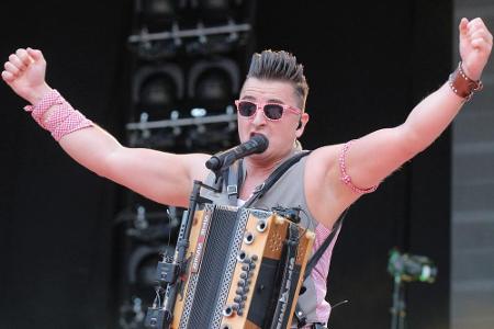 Andreas Gabalier auf einem Konzert in Berlin