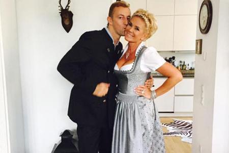 Prinz Mario-Max zu Schaumburg-Lippe und Claudia Effenberg