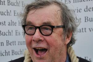 Hellmuth Karasek auf der Buchmesse in Leipzig