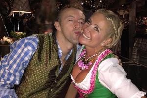 Wiesn-Bussi, Bussi: Prinz Mario-Max zu Schaumburg-Lippe und Claudia Effenberg