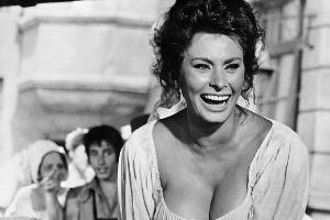 Sophia Loren in ihren jungen Jahren