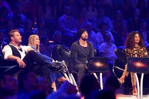 Die "Rising Star"-Jury: (v.l.n.r.) Sasha, Anastacia, Gentleman und Joy Denalane