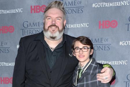 Kristian Nairn (l.) und Isaac Hempstead Wright (r.) müssen angeblich in der fünften 