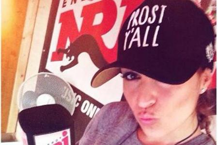 Verena Kerth moderiert vom Oktoberfest