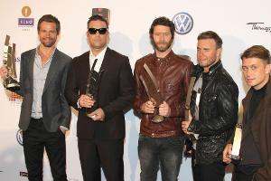 Take That bei der Echoverleihung 2011 in Berlin