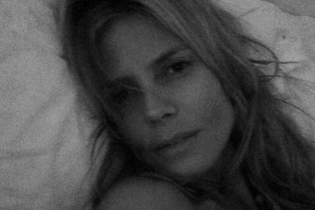 Heidi Klum fällt es schwer, aus den Federn zu kommen
