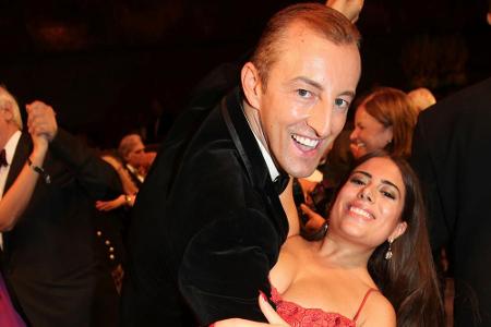 Flotte Sohle in Salzburg: Prinz Mario-Max zu Schaumburg-Lippe und Ela Tas