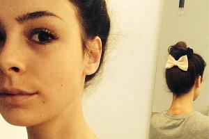 Sängerin Lena Meyer-Landrut ungeschminkt