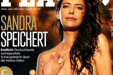Sandra Speichert ist auf dem Cover der September-Ausgabe des 