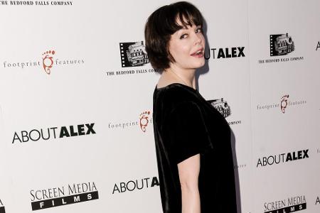 Schwarzer Samt: Rose McGowan auf einer Premiere in Los Angeles