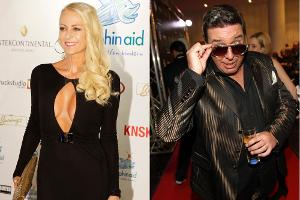 Zwei Weggefährten aus früheren Tagen: Jenny Elvers und Party-König Ammer