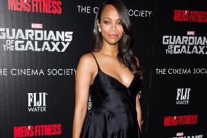 Zoe Saldana auf der Premiere des Filmes "Guardians of the Galaxy"
