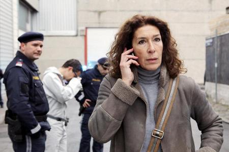 Adele Neuhauser alias Kommissarin Bibi Fellner im 