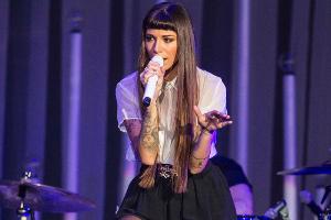Christina Perri bei einem Konzert in Atlanta