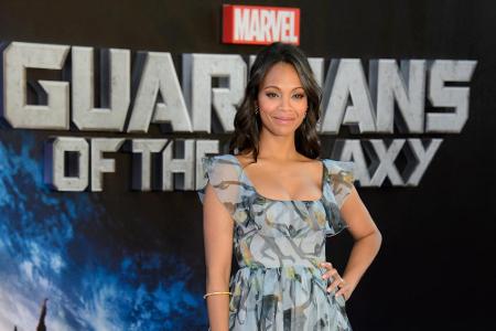 Zoe Saldana bei der britischen Premiere von 