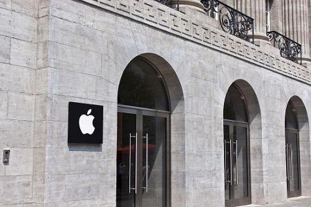 Der Apple-Store in Berlin: Auch hier wird es das kommende iPhone mit Sicherheit zu kaufen geb n