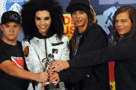 Im Jahr 2008 räumten Tokio Hotel bei den MTV Music Awards ab