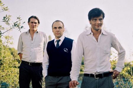 Frank Spilker (l.) und Thomas Wenzel (M.) sind wieder mit den Sternen unterwegs