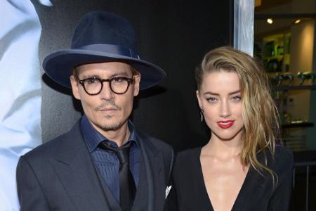 Johnny Depp und seine Verlobte Amber Heard