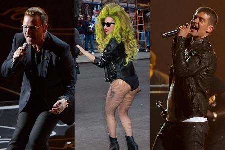 Flop-Parade 2014: U2-Sänger Bono, Lady Gaga und Robin Thicke