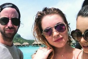 Lindsay Lohan will sich trotz Krankheit nicht den Urlaub verderben lassen