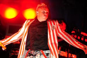 Lang ist's her: Prodigy-Sänger Keith Flint 2008 bei Rock am Ring