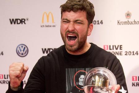 Marteria ist 1-Live-Krone-Gewinner