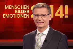 Günther Jauch moderiert den Jahresrückblick "2014! Menschen, Bilder, Emotionen"