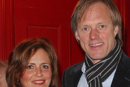 Gerhard Delling mit seiner Frau Isabelle bei einer Veranstaltung in Hamburg im Februar 2013