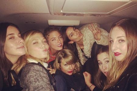 Augenscheinlich hatten die Mädels viel Spaß an dem Abend