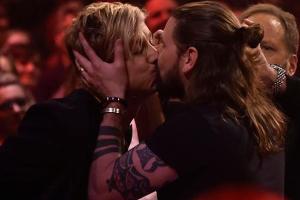 Samu Haber und Rea Garvey kamen sich im "The Voice of Germany"-Halbfinale ziemlich nahe