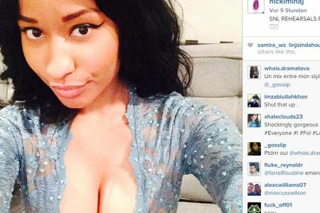 Selbstbewusst präsentiert sich Nicki Minaj auf Instagram