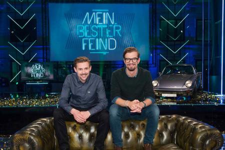 Hecken böse Aufgaben aus: Klaas Heufer-Umlauf (l.) und Joko Winterscheidt