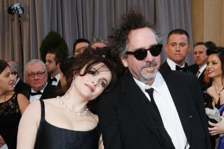 Tim Burton und Helena Bonham Carter bei der Oscarverleihung 2013