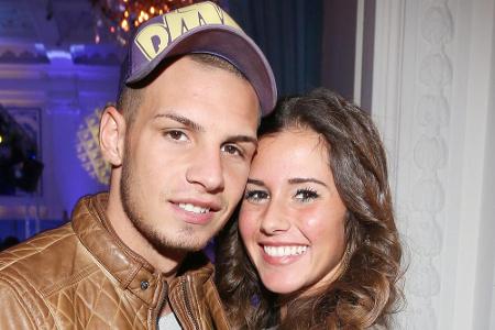 Sarah Engels und Pietro Lombardi bei der 