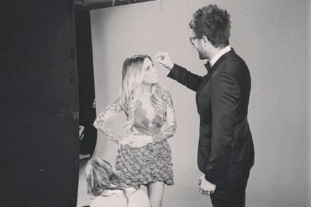 Das Moderatoren-Team: Sylvie Meis und Daniel Hartwich bei Aufnahmen für 