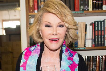 Joan Rivers bei einem ihrer letzten öffentlichen Auftritte im Juli 2014
