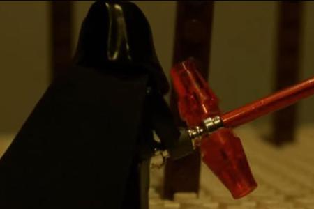 So sieht die Lego-Version des im Netz kontrovers diskutierten Sith-Lords aus